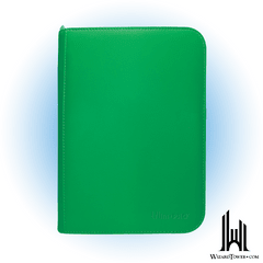 Ultra Pro Zip Binder Pro 4 Pocket - Vivid Green